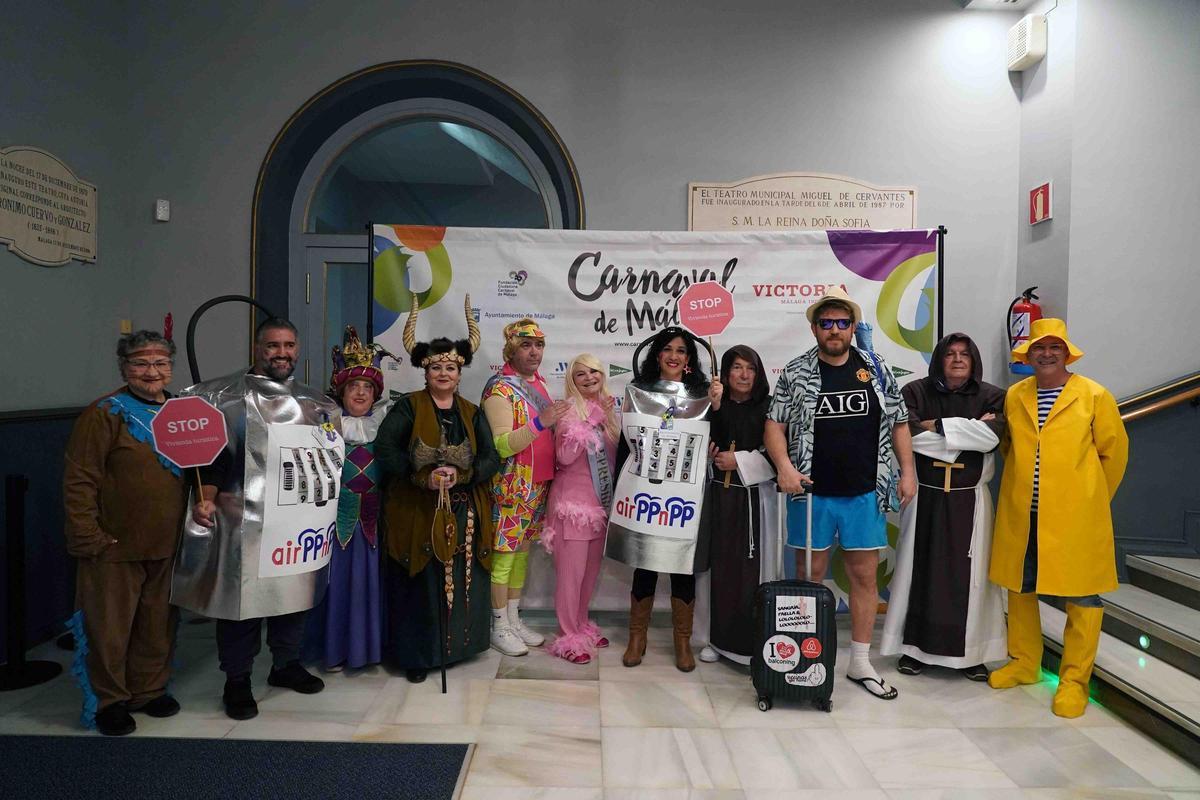 Los disfraces de la final de COAC del Carnaval de Málaga de 2024