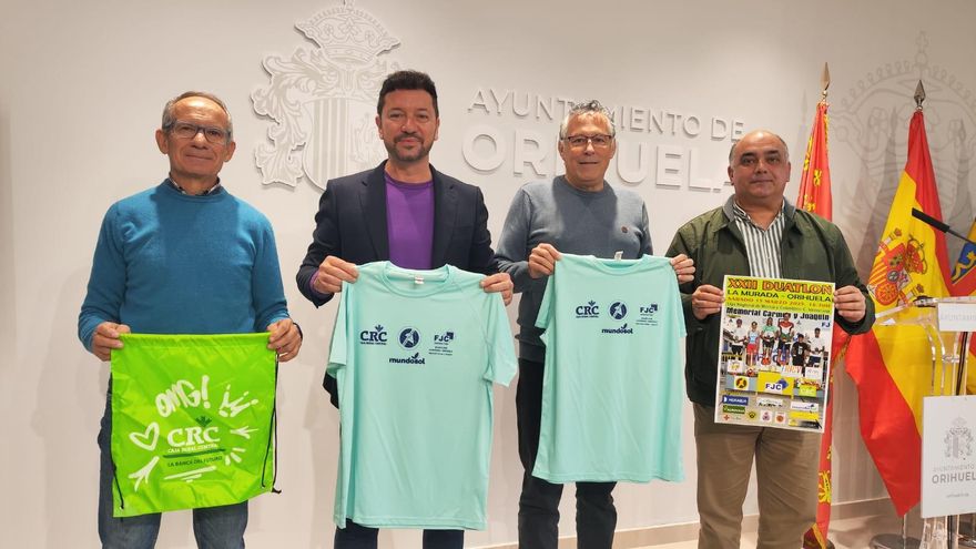 Orihuela acoge este sábado el XXII Duatlón Memorial Carmen y Joaquín con destacados deportistas