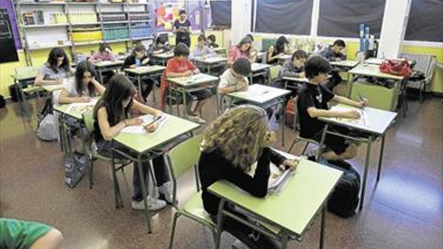 Los alumnos de tercero de Primaria estrenan la reválida de la LOMCE