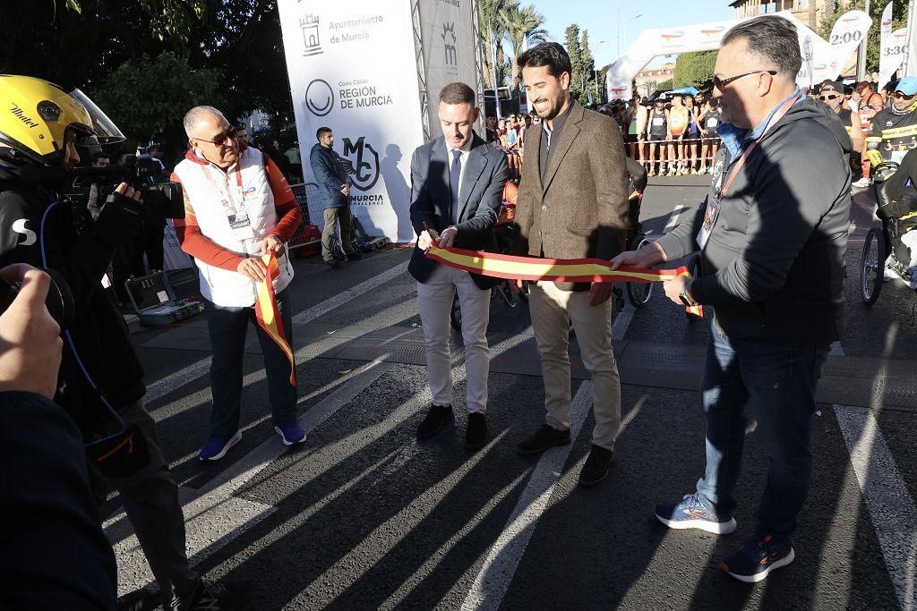 Las mejores imágenes de la TotalEnergies Maratón Murcia Costa Cálida