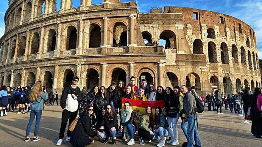 Los alumnos de Los Sauces de Benavente, próximos al Coliseo y lejos del foco del virus