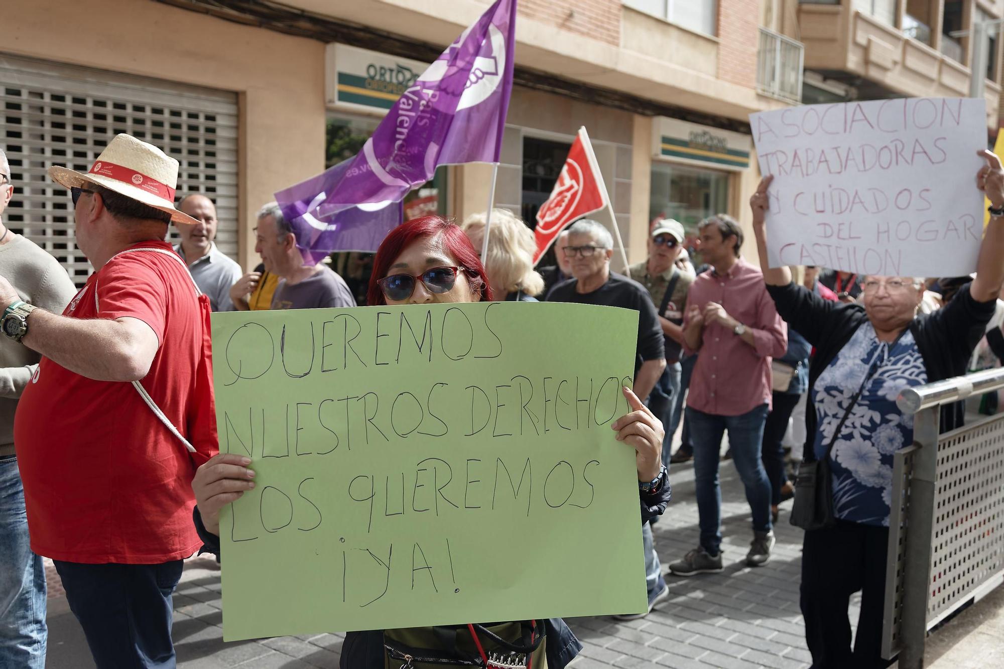 Galería de imágenes: Castelló reivindica los derechos de los trabajadores