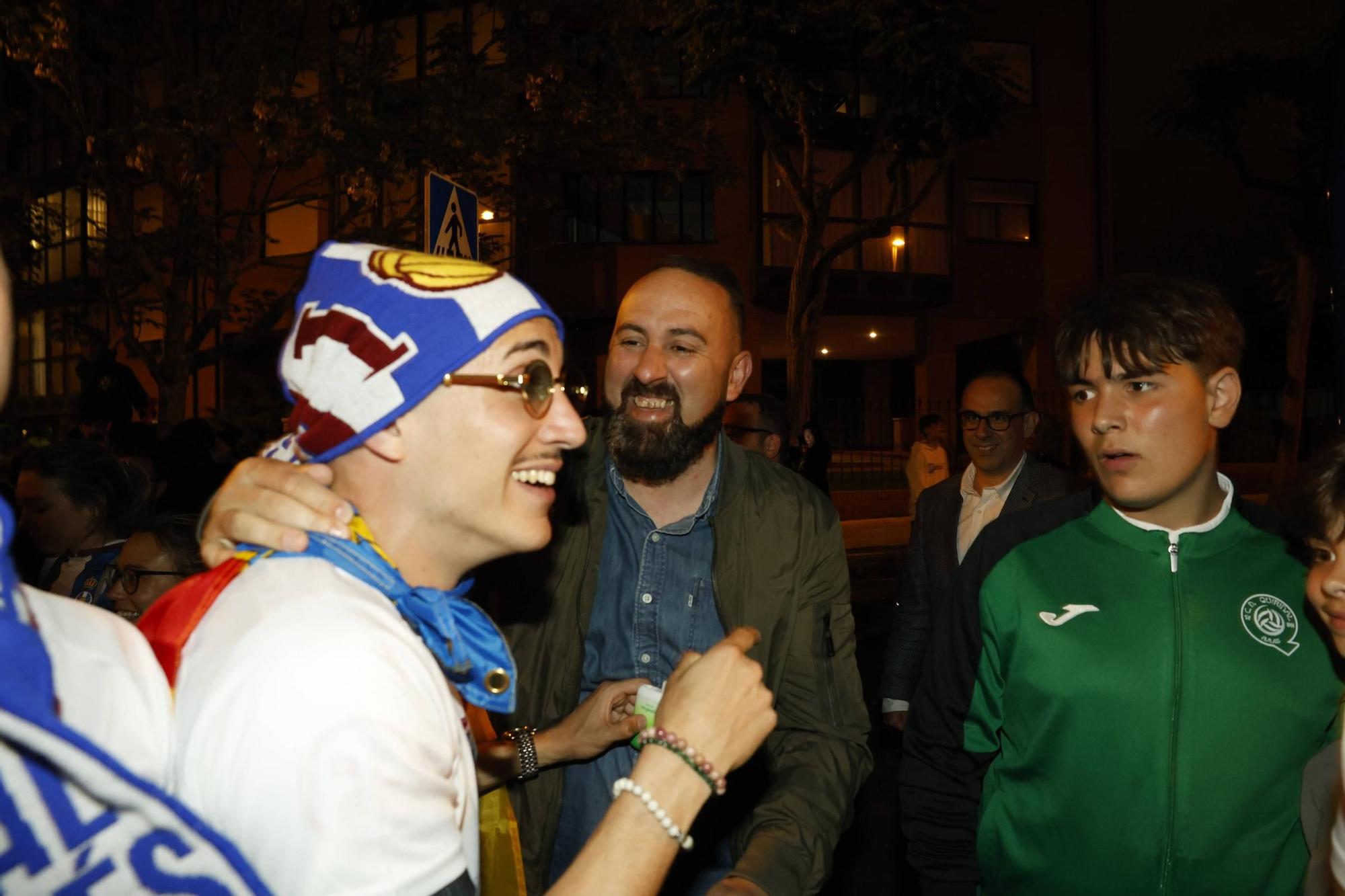 EN IMÁGENES: Locura en las calles de Avilés por el ascenso
