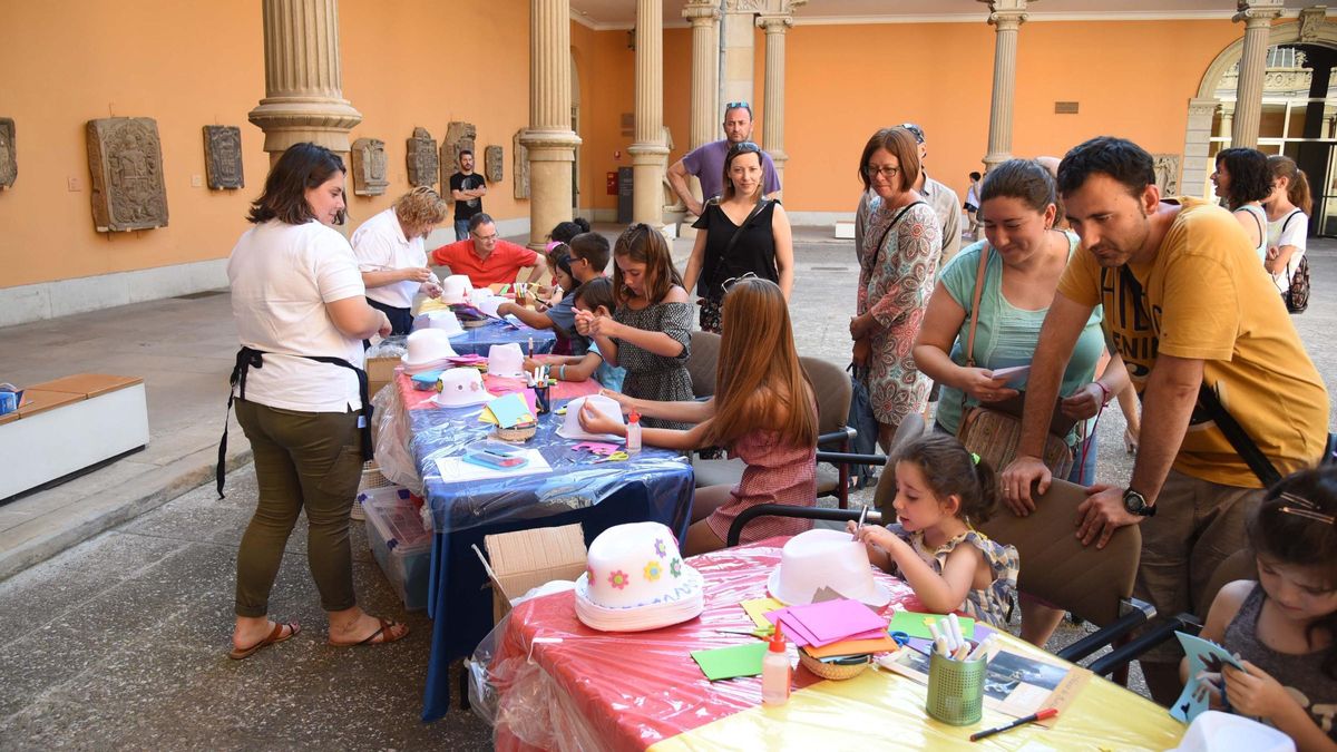 Una de las actividades realizadas en una de las últimas ediciones de la Noche en Blanco.