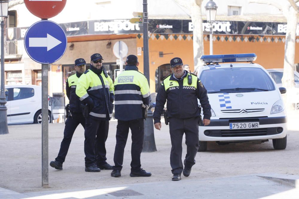 Operació contra el gihadisme a Santa Coloma de Farners