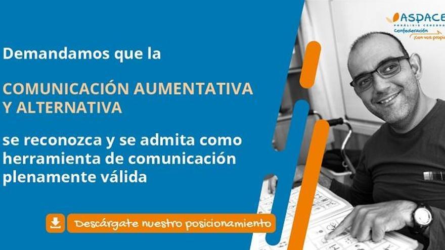 Aspace Zaragoza urge el reconocimiento jurídico de la Comunicación Aumentativa y Alternativa