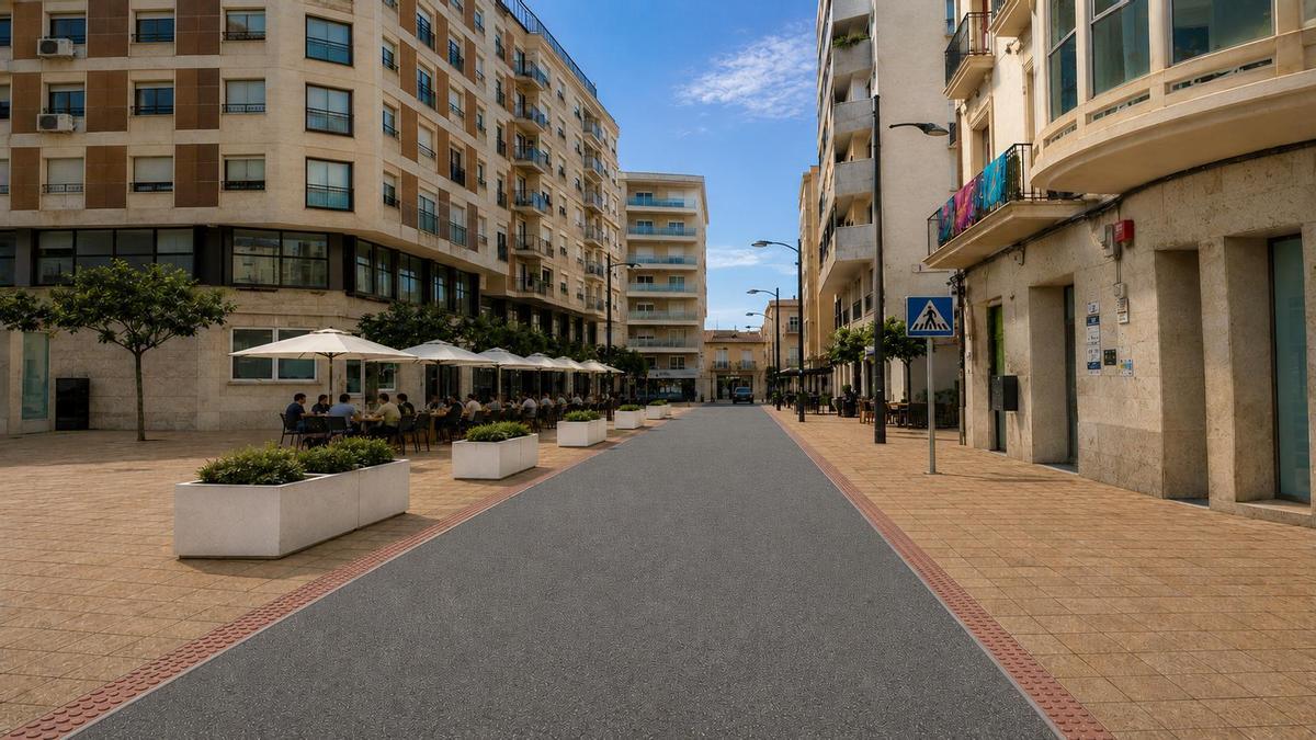 El Ayuntamiento confía en que la modernización del centro contribuya a revitalizar la actividad comercial.