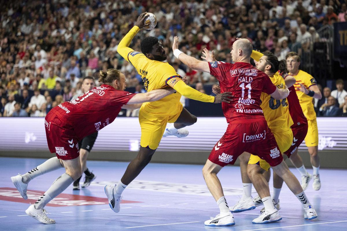 Aalborg - Barça, final de la EHF Champions de balonmano, en imágenes.