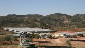 Cooperativa de Cabacés con energia fotovoltaica.