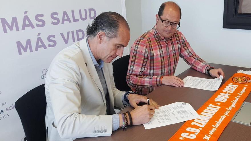 Óscar Iglesias y Carlos Baz firman el acuerdo