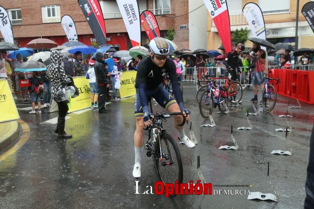 Salida de la Vuelta Ciclista a España desde Lorca