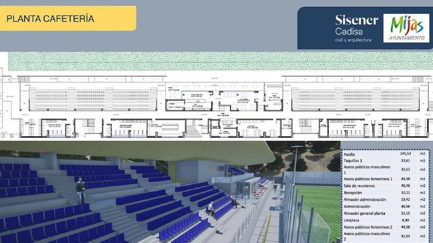 El Ayuntamiento de Mijas licita las obras de remodelación integral del campo de fútbol de La Cala por 10,3 millones de euros