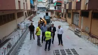 Benidorm reanuda las obras en la calle Gorrión tras una modificación para mejorar el proyecto