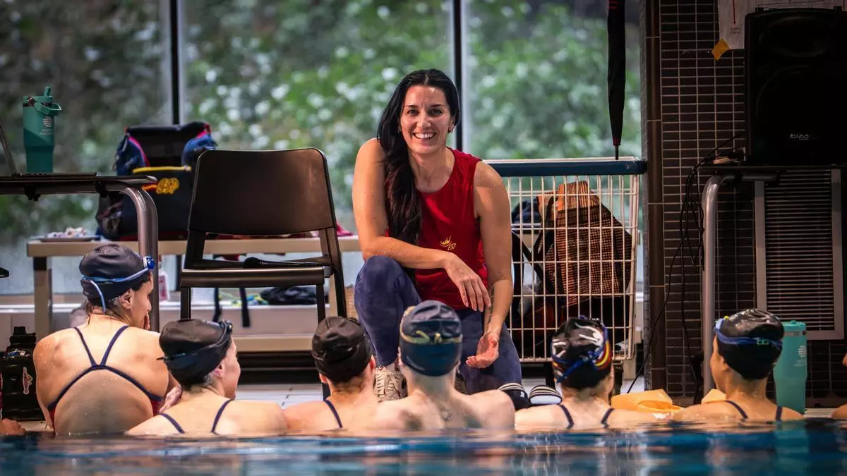 Andrea Fuentes, seleccionadora española de natación artística: "Me da igual el oro. Vamos a inspirar a todo Dios"