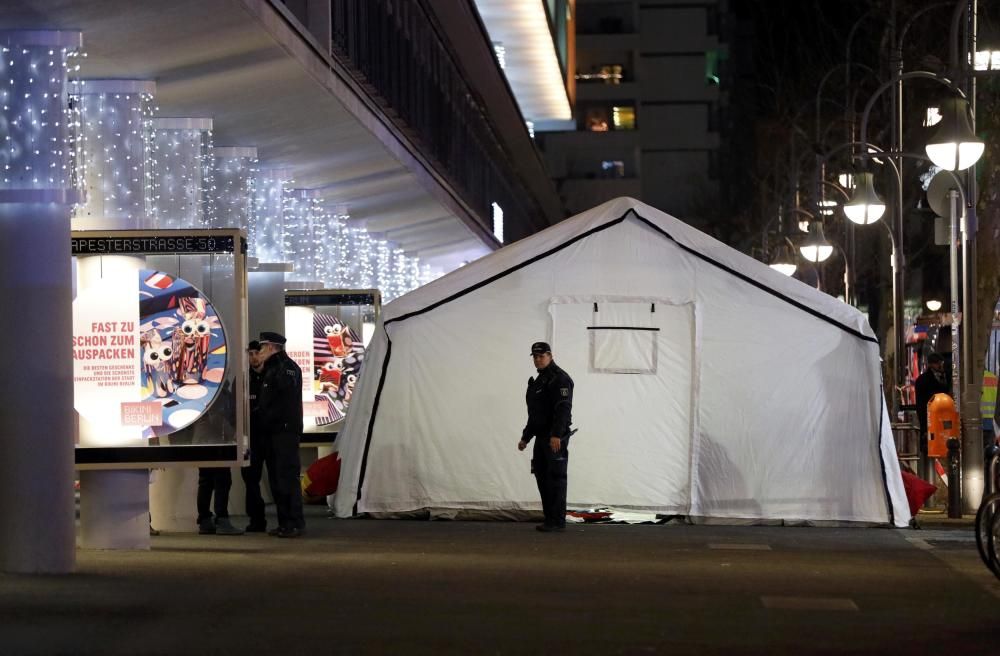 Un camió atropella diverses persones en un mercat