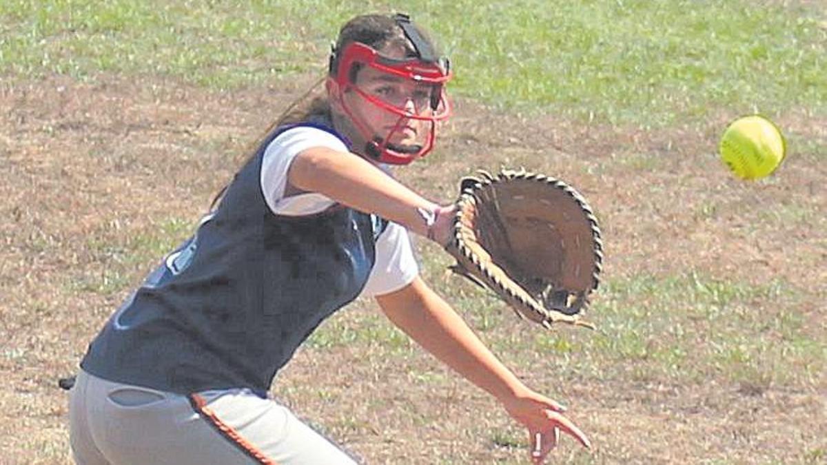 Laura Rodríguez, durante un partido.