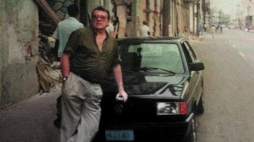 Jaime Cabanach, en una imagen tomada durante una investigación en Palma, en 1987