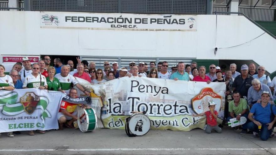 Acto de hermanamiento entre la Federación de Peñas y La Torreta