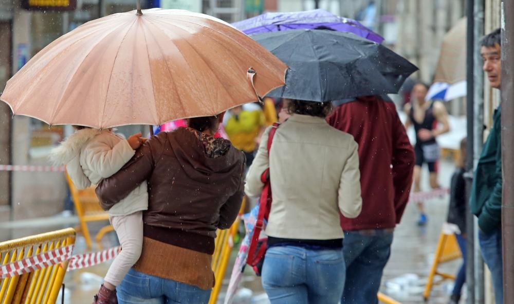 Las lluvias seguirán siendo frecuentes el domingo del último fin de semana de mayo