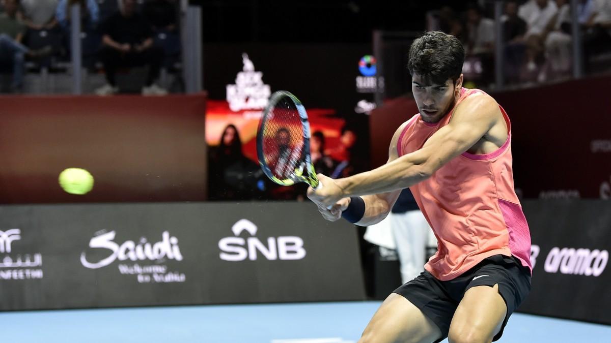 Alcaraz, en el duelo contra Sinner