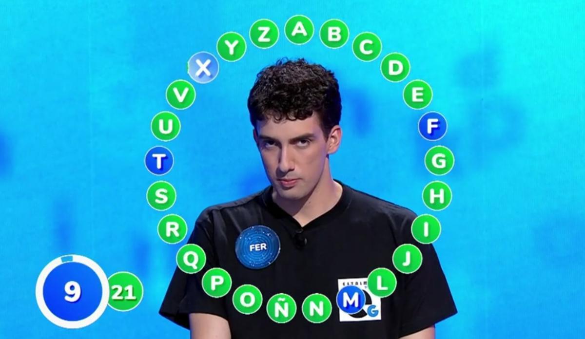 Fer Castro, concursante de Pasapalabra.