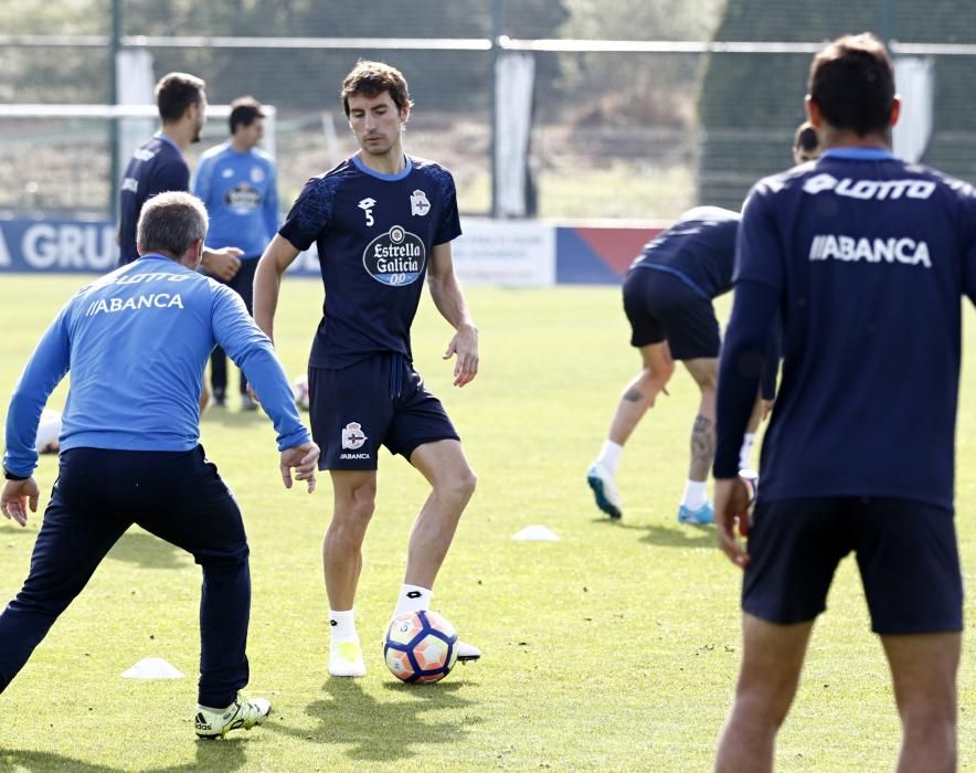 El Dépor prepara el duelo ante el Málaga