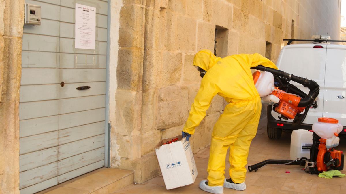 Desinfectan el monasterio de Santa Faz tras un brote que afecta a nueve monjas