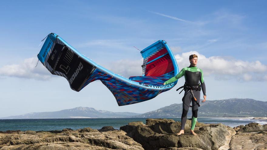 El ibicenco Liam Whaley se proclama campeón del mundo de kitesurf