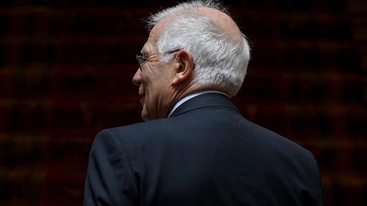 El ministro de Exteriores, Josep Borrell