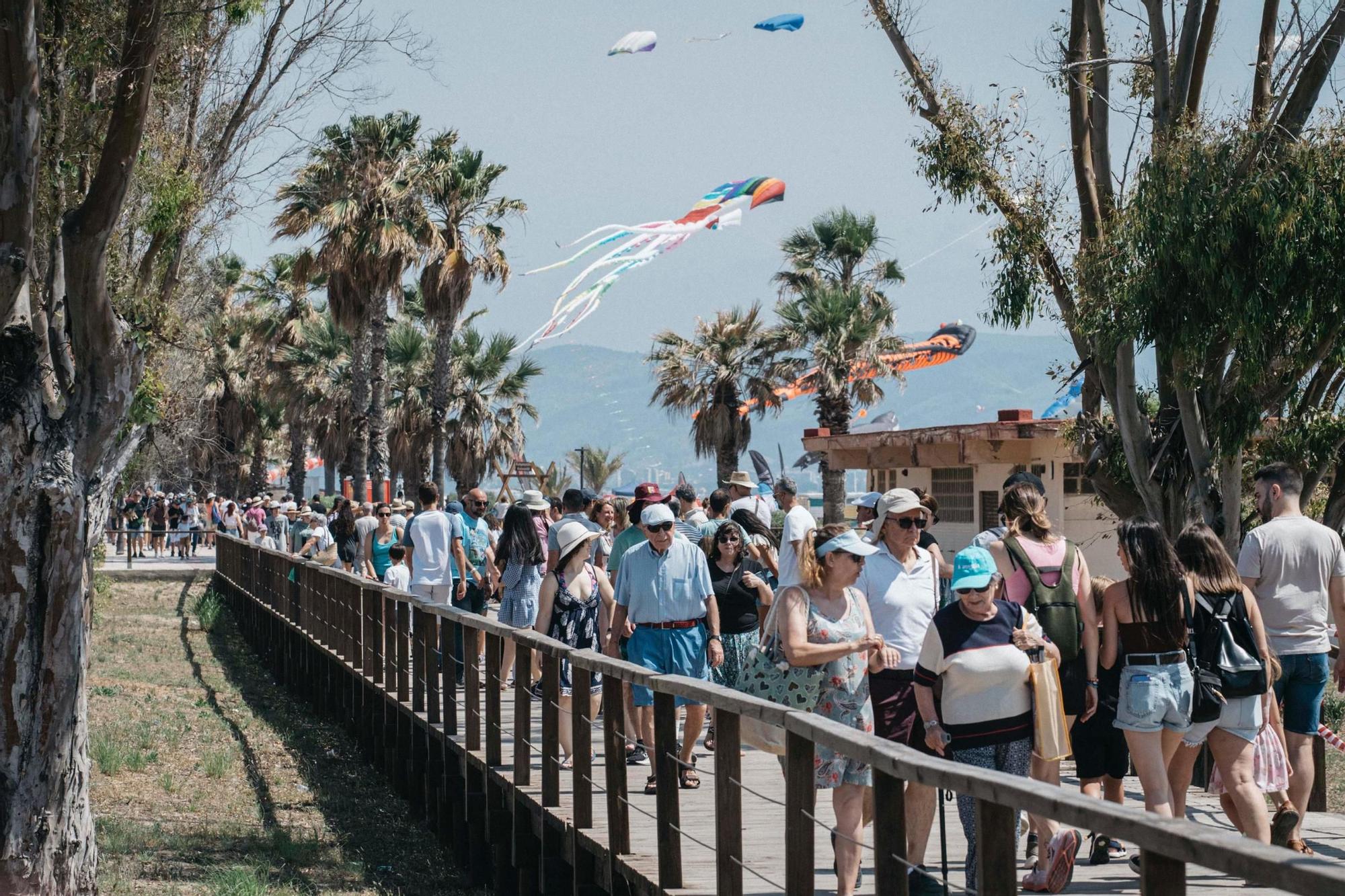 Las imágenes de la primera jornada del espectacular Festival del Viento de Castelló