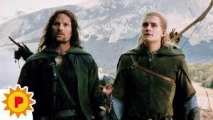 Aragorn (Viggo Mortensen) y Légolas (Orlando Bloom), en una imagen de El señor de los anillos
