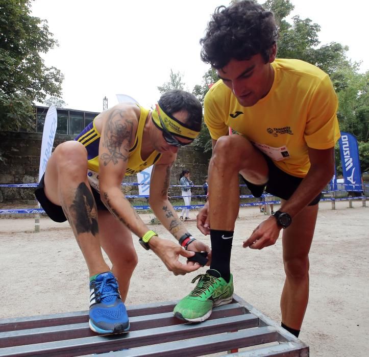 La competición arrancó ayer al mediodía en el parque vigués con 750 competidores