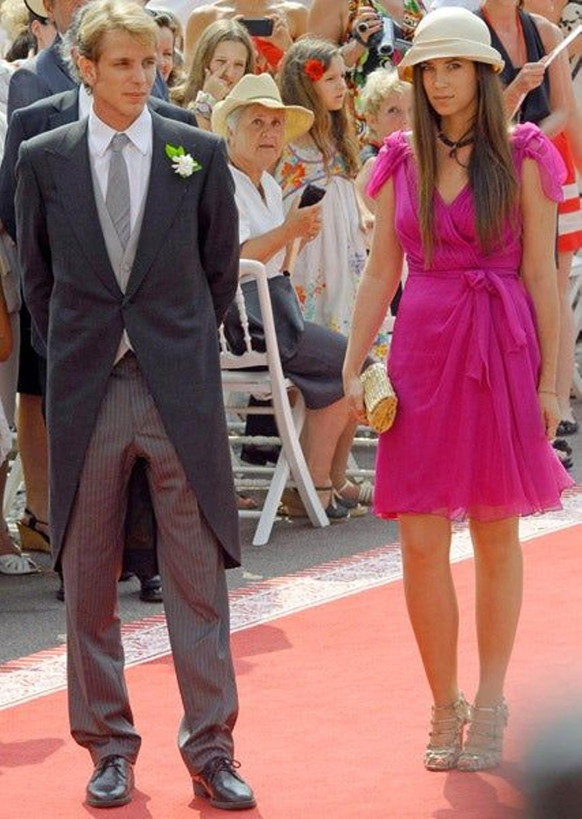 Tatiana Santo Domingo y Andrea Casiraghi