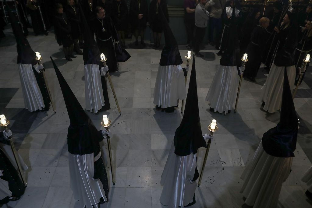 Procesión del Santo Entierro este Viernes Santo en Cartagena, en imágenes