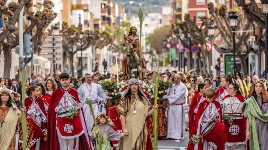 Los vecinos de Benicàssim ya demostraron su fervor el Domingo de Ramos.