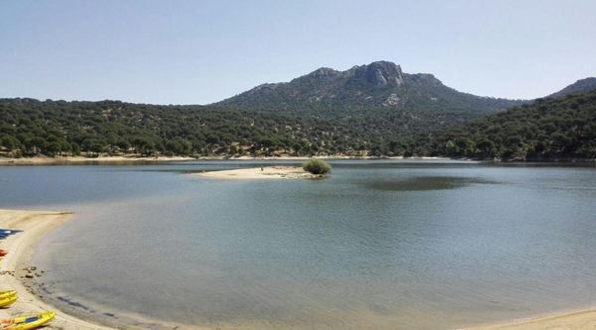 Al Pantano de San Juan se le conoce como "la playa de Madrid".