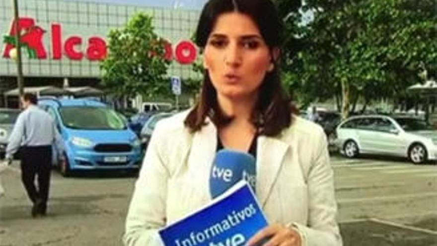 Una reportera de TVE abandona la conexión tras trabarse