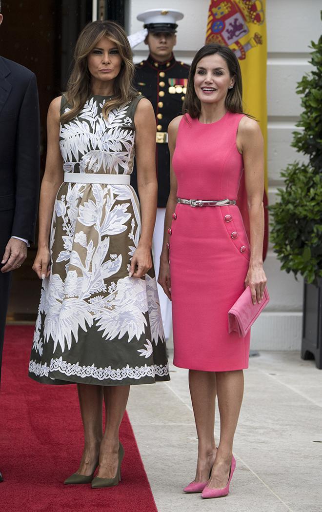 Melania Trump y Letizia Ortiz, dos mujeres dos estilos