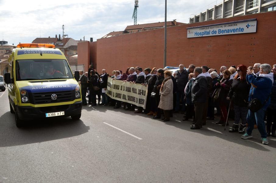 Manifestación por la Sanidad en Benavente