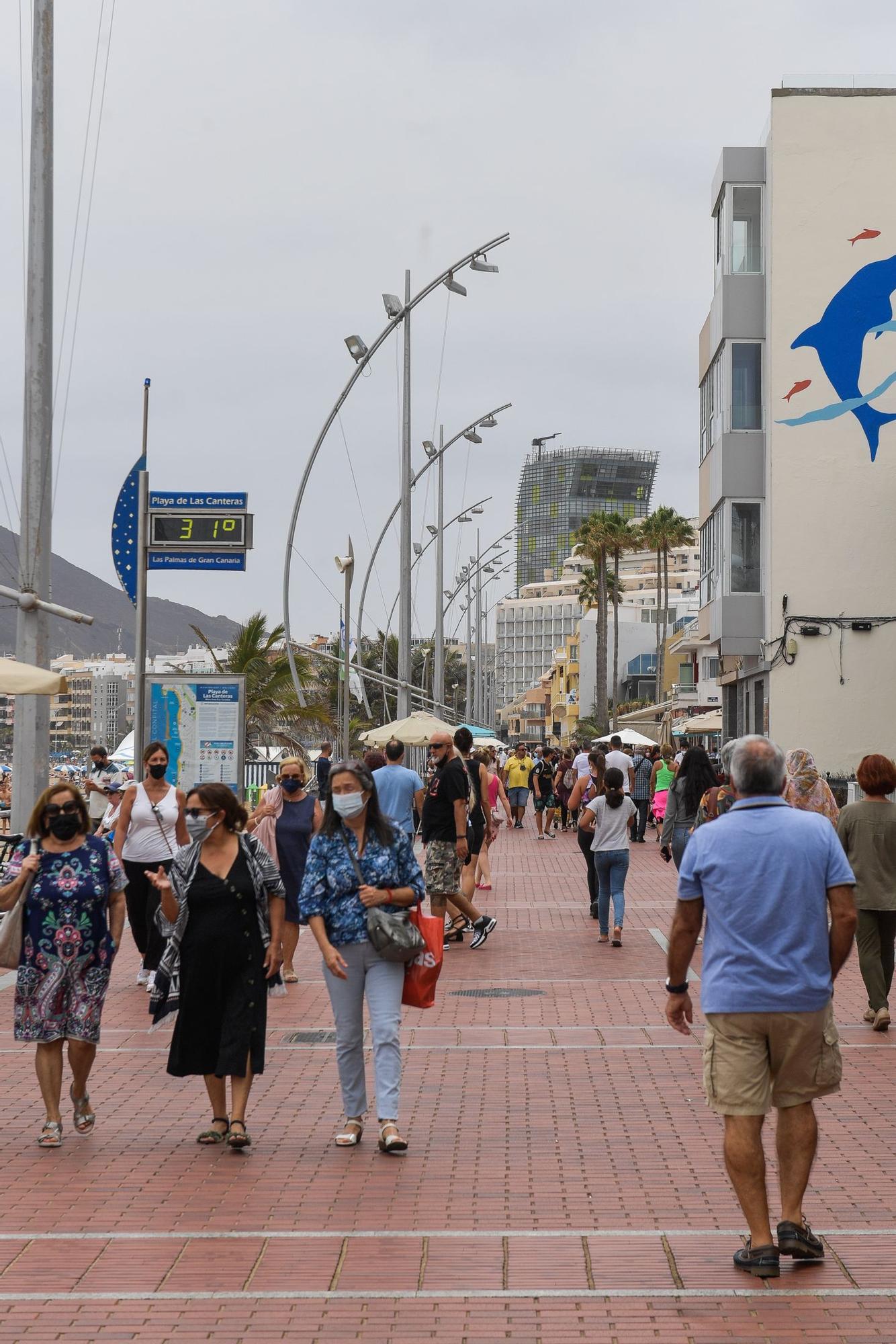 Un domingo con panza de burro en Las Canteras (11/07/21)