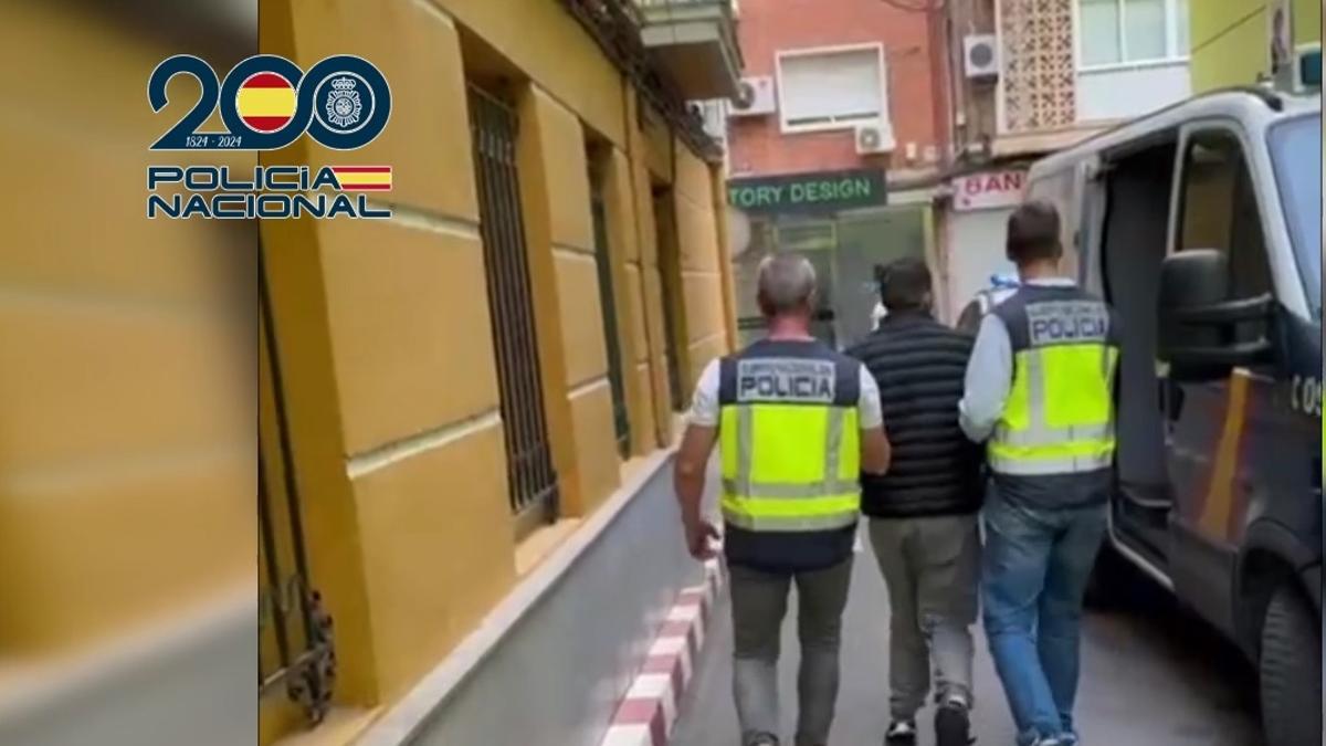 Detenido por un tiroteo por drogas en Lo Campano de Cartagena que dejó dos heridos.