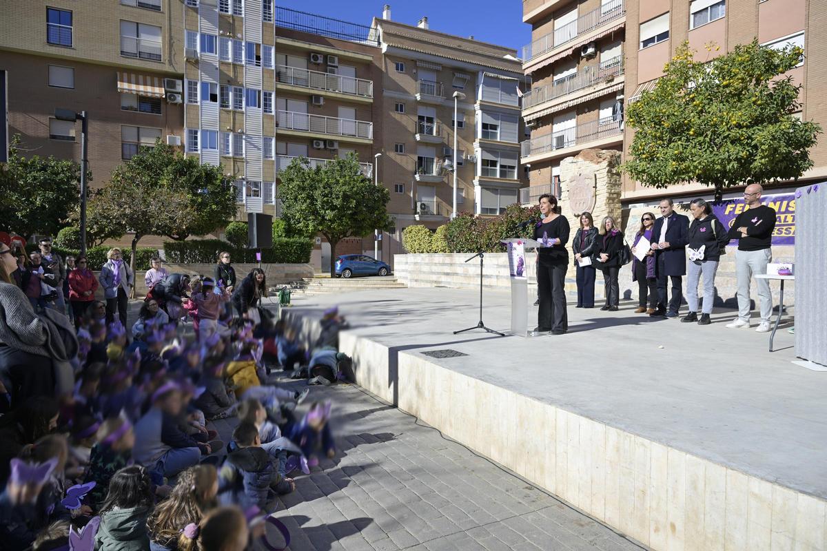 Lectura del manifiesto.