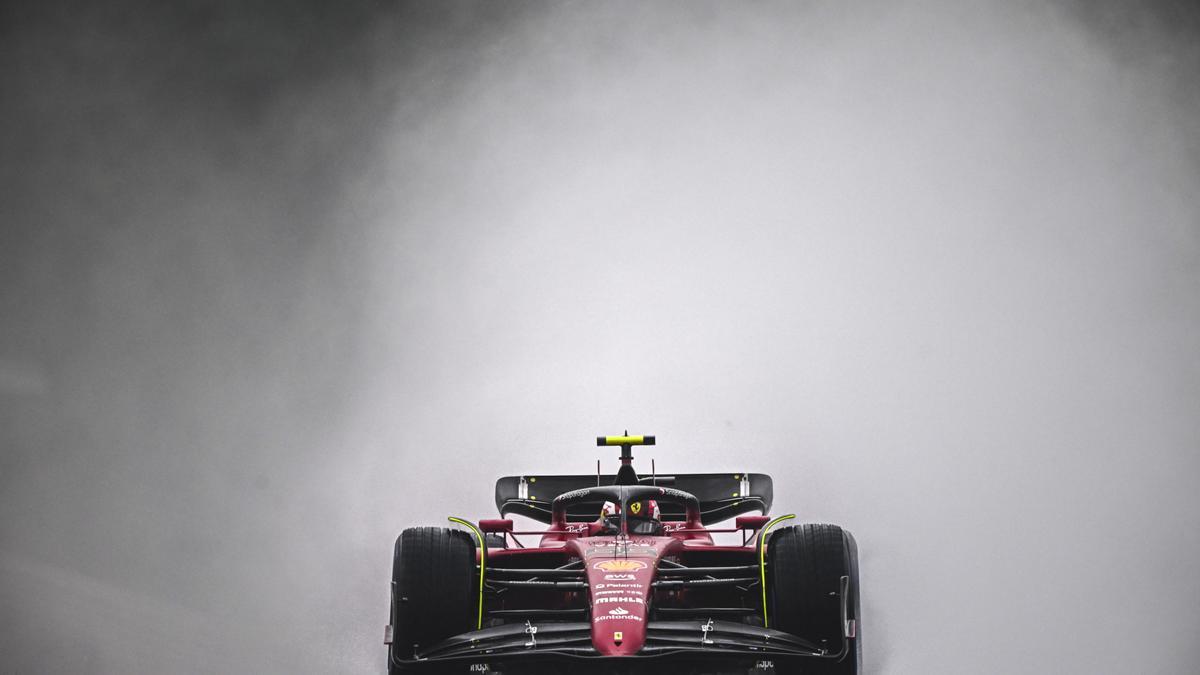 Carlos Sainz, en el circuito de Hungaroring.