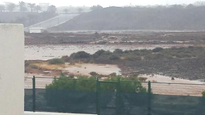 Lluvia en Lanzarote