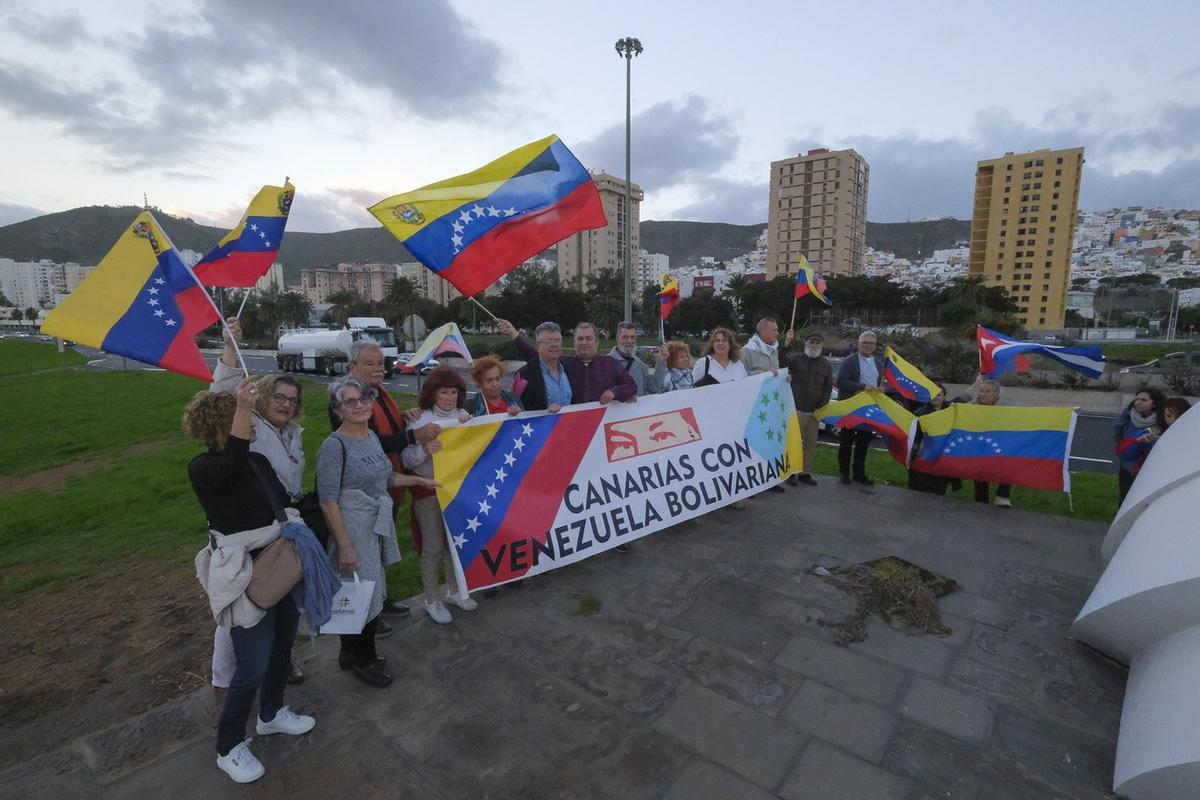 Protestas contra Maduro en Las Palmas de Gran Canaria