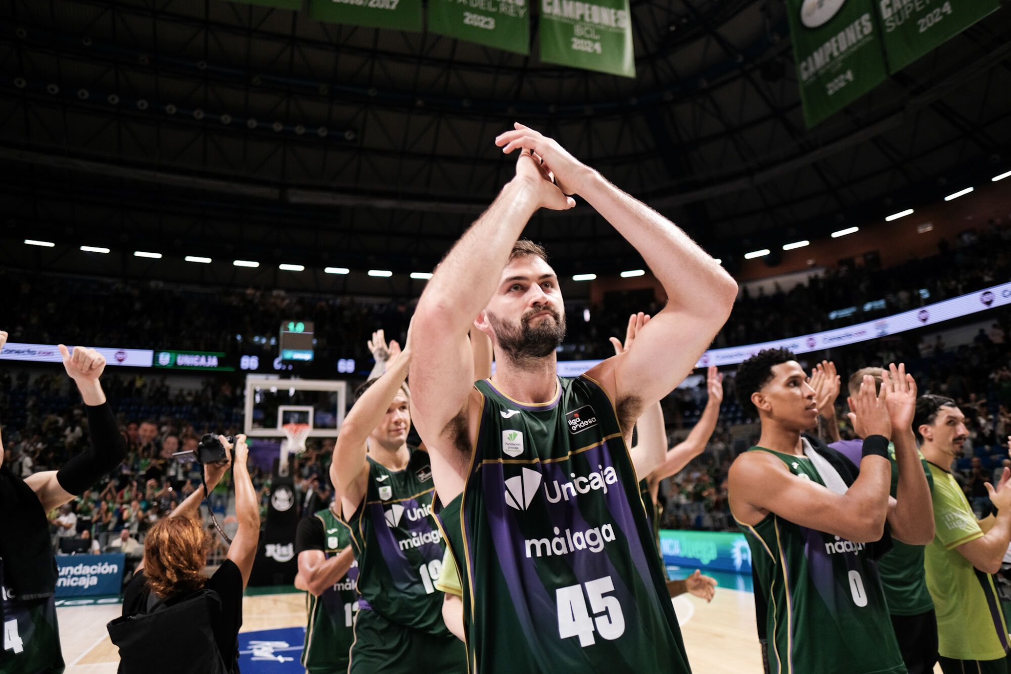 Unicaja - Surne Bilbao Basket, en imágenes
