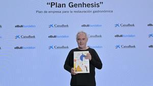 Ferran Adrià, en Madrid, durante la presentación del nuevo volumen de la Bullipedia.