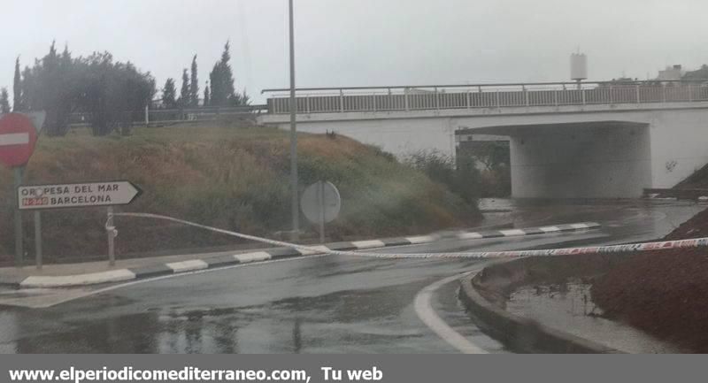 Aquí tienes las imágenes más espectaculares de la lluvia en Castellón