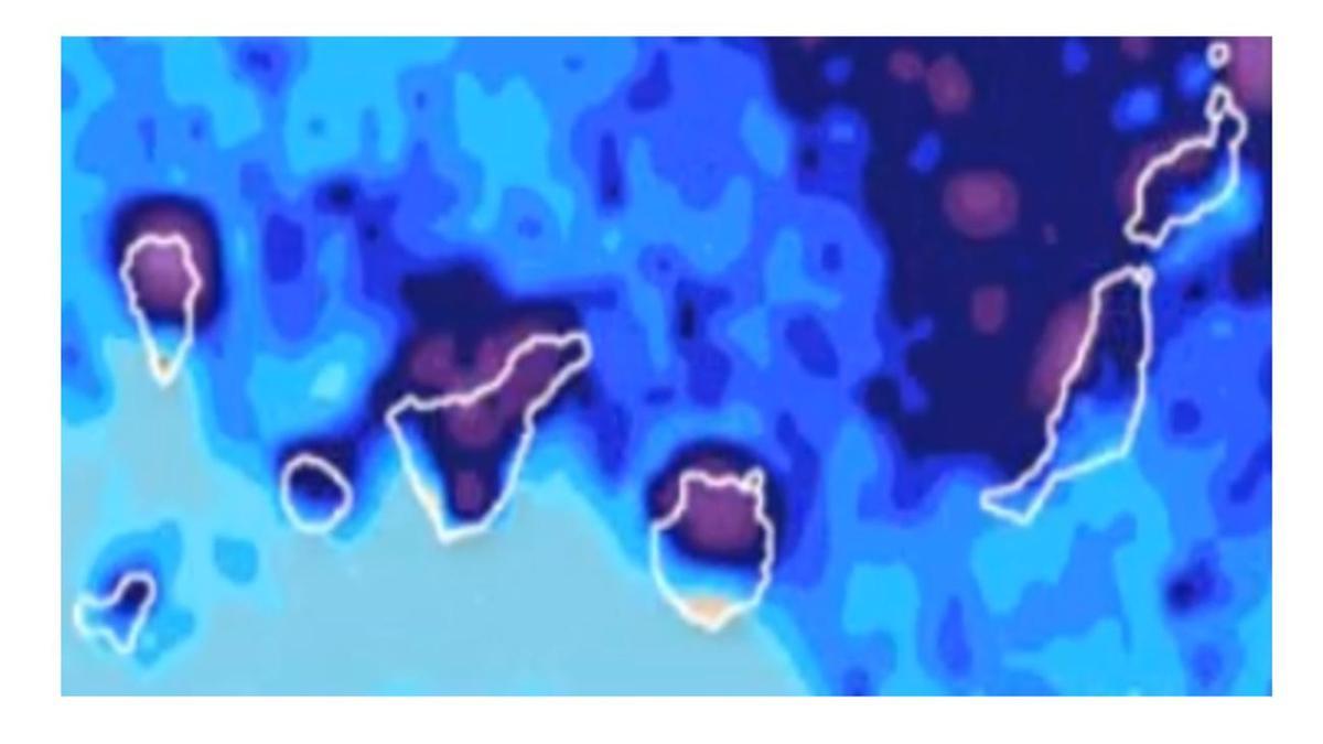 Borrasca Emilia: lluvia prevista en Canarias del 12 al 14 de diciembre de 2025