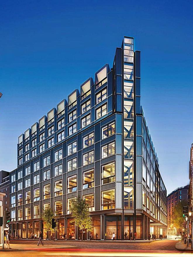 The Post Building (Londres). Londres es una de las ubicaciones preferidas por Ortega para invertir en ladrillo. En diciembre de 2019 compró por 700 millones de euros la sede de la consultora McKinsey, un gran edificio de oficinas en las inmediaciones de Oxford Street.  | E.P.